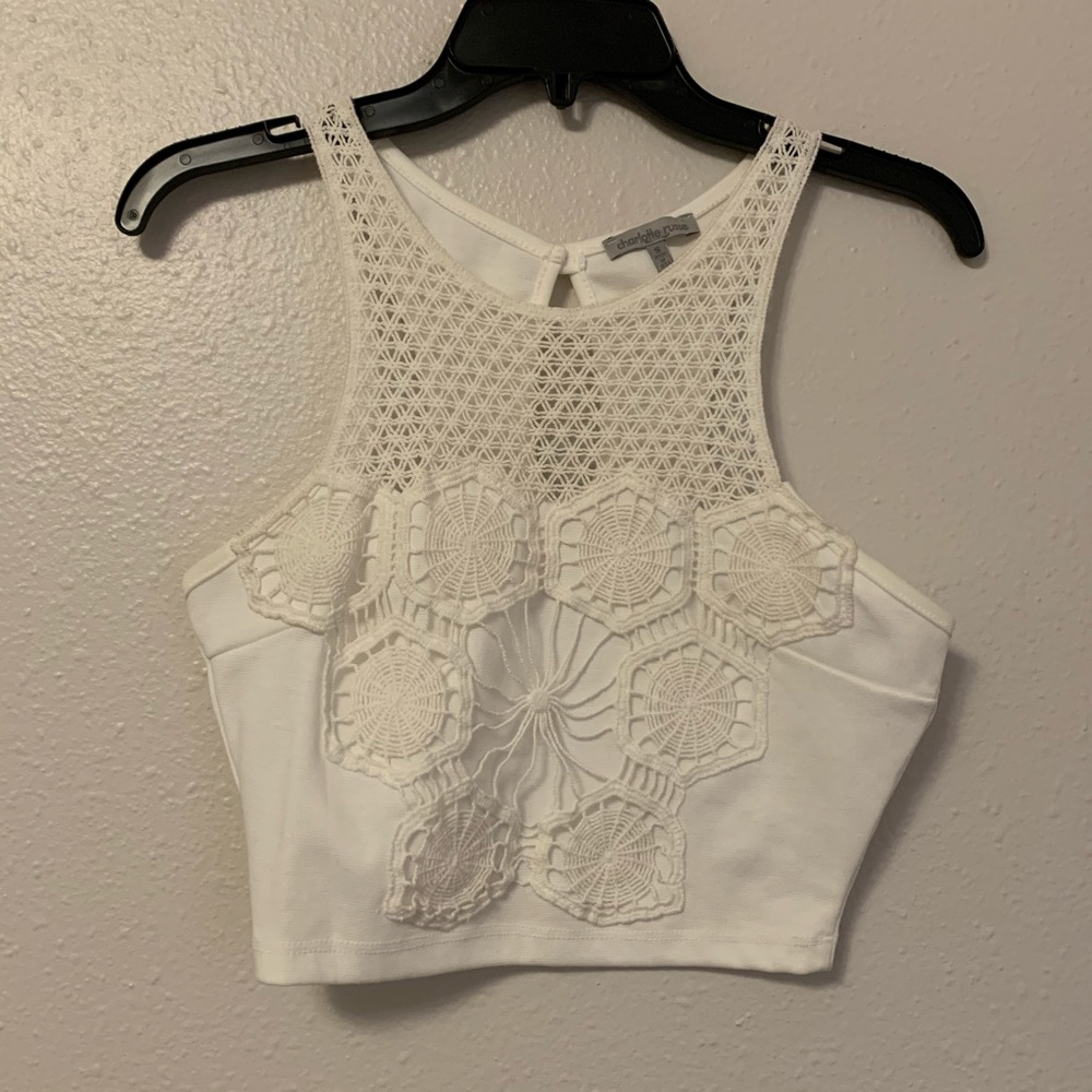 Crochet Detailed Crop Top